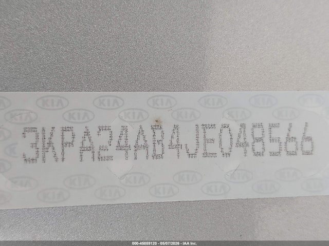 45059120 :رقم المزاد ، 3KPA24AB4JE048566 vin ، 2018 Kia Rio S مزاد بيع