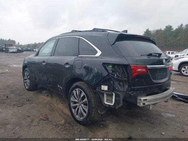 Aukcja sprzedaży 2015 Acura Mdx Technology Pkg W/entertainment Pkg, vin: 5FRYD4H69FB022370, numer aukcji: 45059177