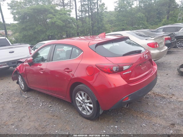 45059188 :رقم المزاد ، JM1BM1M79G1322232 vin ، 2016 Mazda Mazda3 I Touring مزاد بيع