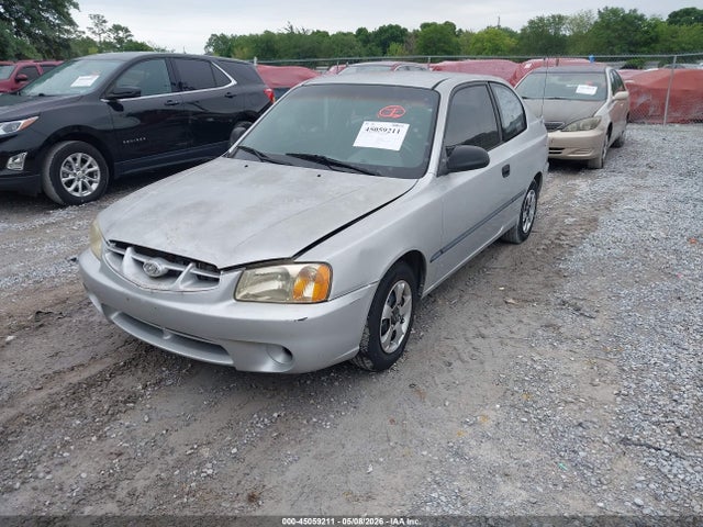 2002 Hyundai Accent L მანქანა იყიდება აუქციონზე, vin: KMHCF35G92U167158, აუქციონის ნომერი: 45059211
