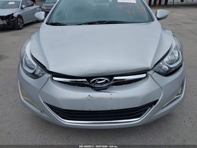 2014 Hyundai Elantra Se (ulsan Plant) მანქანა იყიდება აუქციონზე, vin: KMHDH4AE6EU041823, აუქციონის ნომერი: 45059217