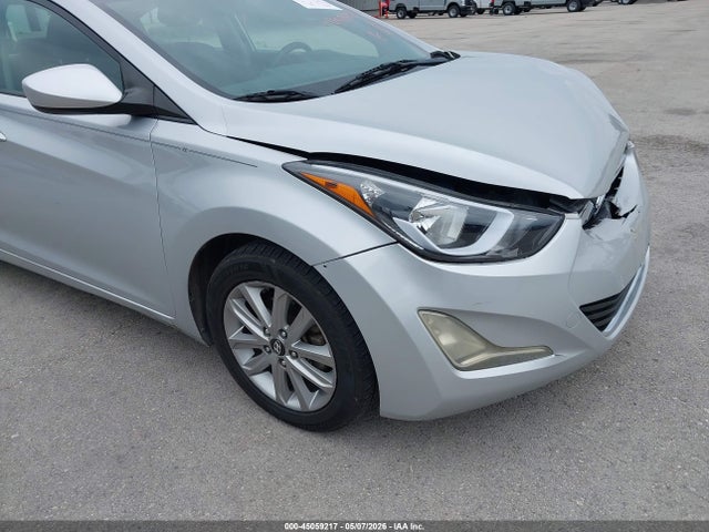2014 Hyundai Elantra Se (ulsan Plant) მანქანა იყიდება აუქციონზე, vin: KMHDH4AE6EU041823, აუქციონის ნომერი: 45059217