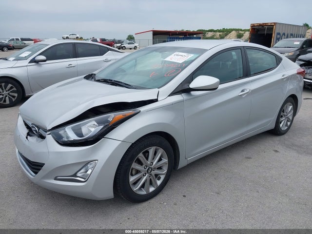 2014 Hyundai Elantra Se (ulsan Plant) მანქანა იყიდება აუქციონზე, vin: KMHDH4AE6EU041823, აუქციონის ნომერი: 45059217