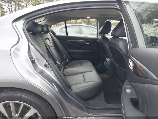 2018 Infiniti Q50 3.0t Luxe მანქანა იყიდება აუქციონზე, vin: JN1EV7AR8JM431583, აუქციონის ნომერი: 45059242