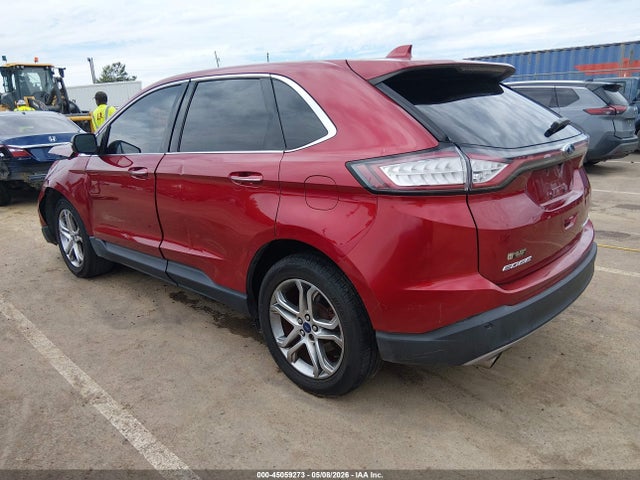45059273 :رقم المزاد ، 2FMTK3K99FBB15087 vin ، 2015 Ford Edge Titanium مزاد بيع