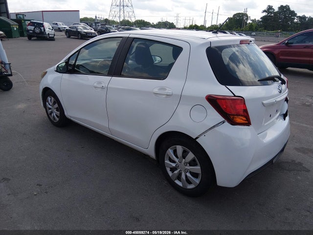 2015 Toyota Yaris L მანქანა იყიდება აუქციონზე, vin: VNKKTUD39FA038462, აუქციონის ნომერი: 45059274