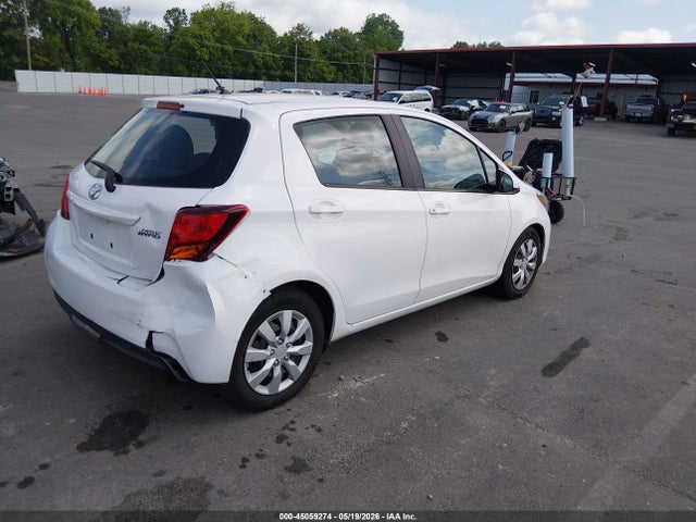 2015 Toyota Yaris L მანქანა იყიდება აუქციონზე, vin: VNKKTUD39FA038462, აუქციონის ნომერი: 45059274