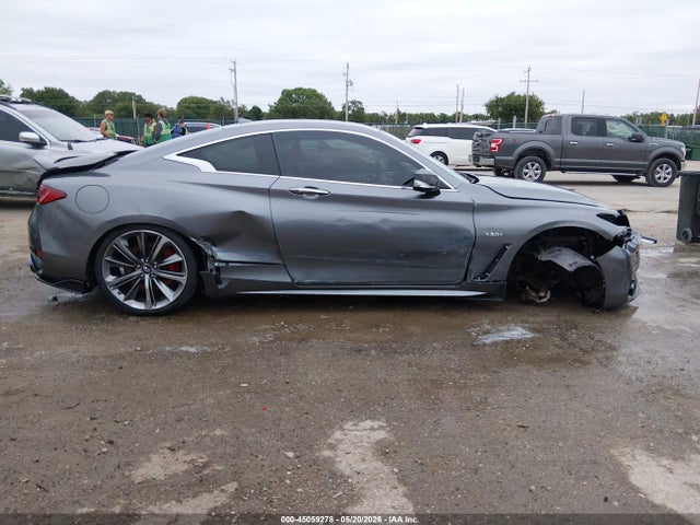 45059278 :رقم المزاد ، JN1FV7ELXKM440989 vin ، 2019 Infiniti Q60 3.0t Red Sport 400 مزاد بيع