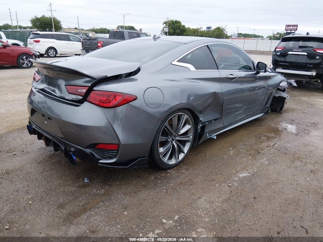 45059278 :رقم المزاد ، JN1FV7ELXKM440989 vin ، 2019 Infiniti Q60 3.0t Red Sport 400 مزاد بيع