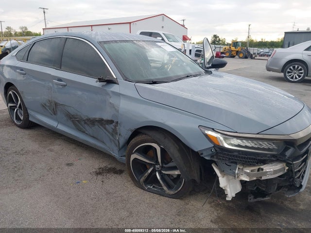 2022 Honda Accord Sport მანქანა იყიდება აუქციონზე, vin: 1HGCV1F31NA062399, აუქციონის ნომერი: 45059312