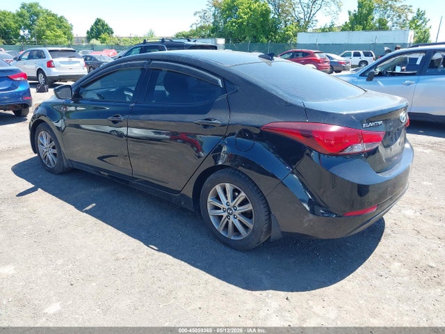 2016 Hyundai Elantra Se მანქანა იყიდება აუქციონზე, vin: 5NPDH4AEXGH654657, აუქციონის ნომერი: 45059368