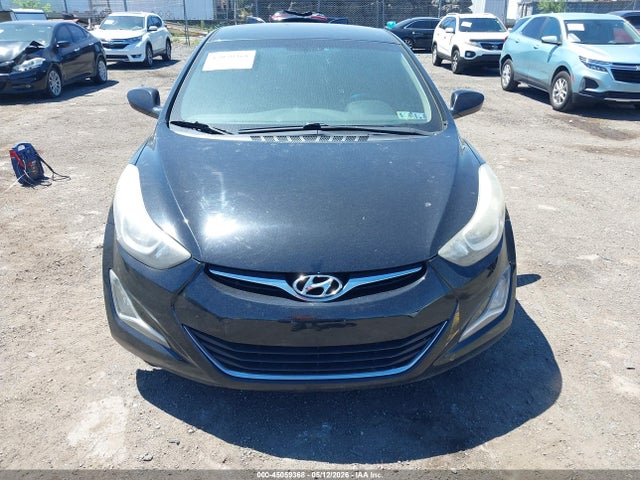 2016 Hyundai Elantra Se მანქანა იყიდება აუქციონზე, vin: 5NPDH4AEXGH654657, აუქციონის ნომერი: 45059368