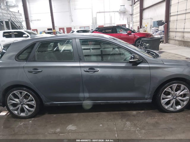 2019 Hyundai Elantra Gt N Line მანქანა იყიდება აუქციონზე, vin: KMHH55LC0KU118774, აუქციონის ნომერი: 45059372
