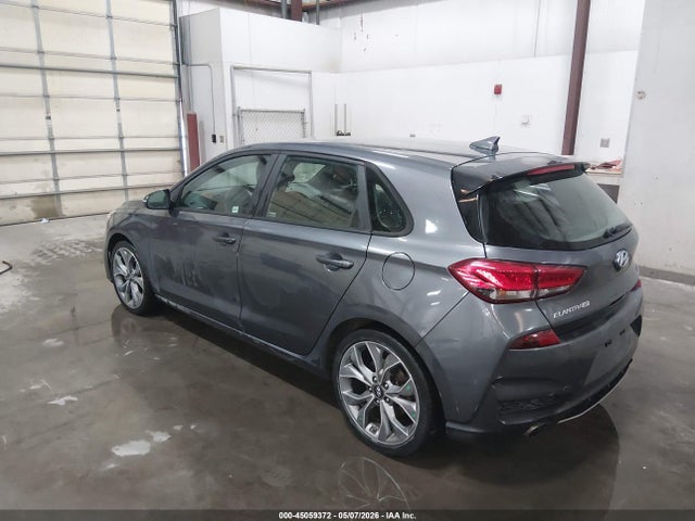 2019 Hyundai Elantra Gt N Line მანქანა იყიდება აუქციონზე, vin: KMHH55LC0KU118774, აუქციონის ნომერი: 45059372