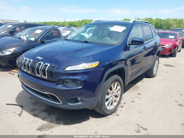 2015 Jeep Cherokee Limited მანქანა იყიდება აუქციონზე, vin: 1C4PJMDS8FW549188, აუქციონის ნომერი: 45059419