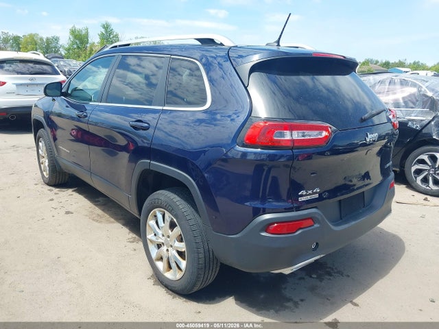 2015 Jeep Cherokee Limited მანქანა იყიდება აუქციონზე, vin: 1C4PJMDS8FW549188, აუქციონის ნომერი: 45059419