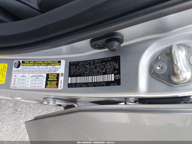 Продаж на аукціоні авто 2019 Toyota Camry L, vin: 4T1B11HKXKU824628, номер лоту: 45059448