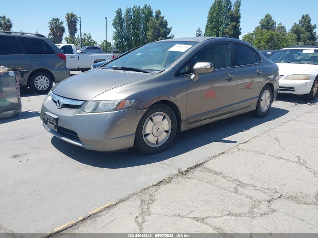2007 Honda Civic Hybrid მანქანა იყიდება აუქციონზე, vin: JHMFA36247S028561, აუქციონის ნომერი: 45059548