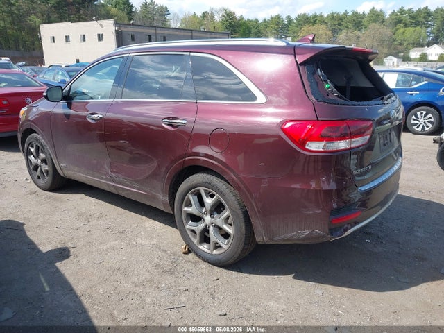 5XYPKDA50GG121528 KIA Sorento 3.3l Sx