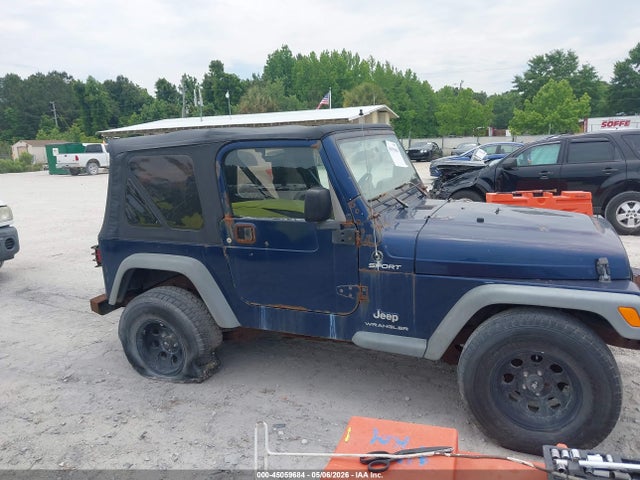 2005 Jeep Wrangler Sport მანქანა იყიდება აუქციონზე, vin: 1J4FA49S25P355389, აუქციონის ნომერი: 45059684