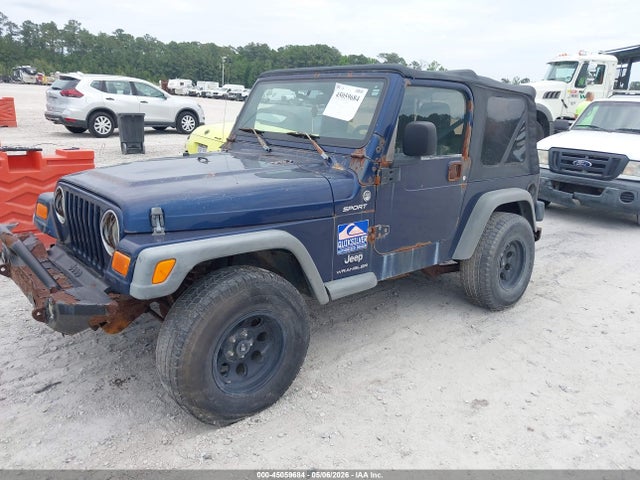 2005 Jeep Wrangler Sport მანქანა იყიდება აუქციონზე, vin: 1J4FA49S25P355389, აუქციონის ნომერი: 45059684