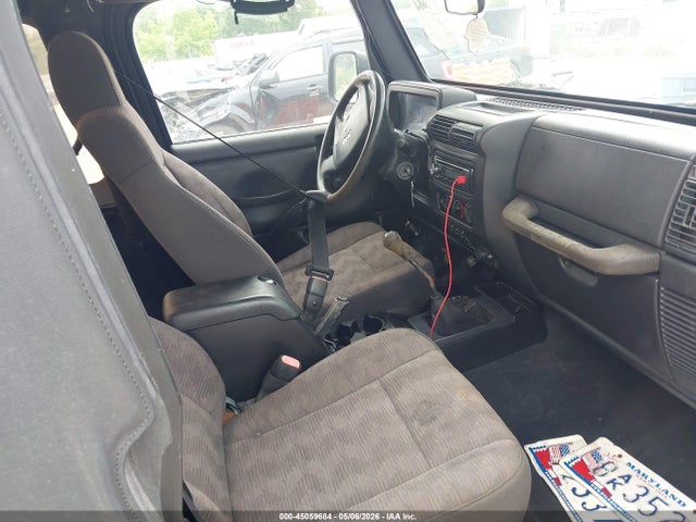 2005 Jeep Wrangler Sport მანქანა იყიდება აუქციონზე, vin: 1J4FA49S25P355389, აუქციონის ნომერი: 45059684