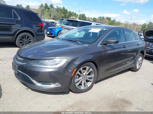 2015 Chrysler 200 Limited მანქანა იყიდება აუქციონზე, vin: 1C3CCCAB7FN681554, აუქციონის ნომერი: 45059694