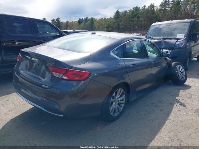 2015 Chrysler 200 Limited მანქანა იყიდება აუქციონზე, vin: 1C3CCCAB7FN681554, აუქციონის ნომერი: 45059694