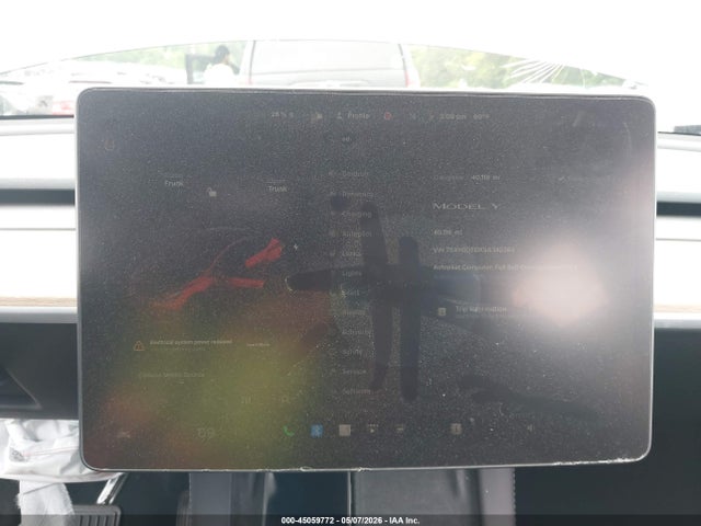 2025 Tesla Model Y Long Range Dual Motor Rear-wheel Drive მანქანა იყიდება აუქციონზე, vin: 7SAYGDEDXSA342383, აუქციონის ნომერი: 45059772