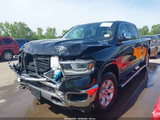 45059805 :رقم المزاد ، 1C6SRFRT3KN774156 vin ، 2019 Ram 1500 Laramie  4x4 6'4 Box مزاد بيع