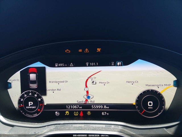 2017 Audi A4 2.0t Premium მანქანა იყიდება აუქციონზე, vin: WAUFNAF4XHN035944, აუქციონის ნომერი: 45059850
