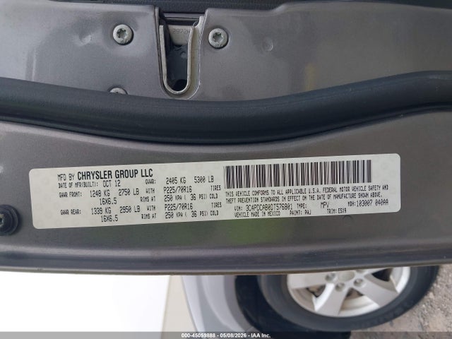 Продаж на аукціоні авто 2013 Dodge Journey American Value Pkg, vin: 3C4PDCAB0DT576801, номер лоту: 45059888
