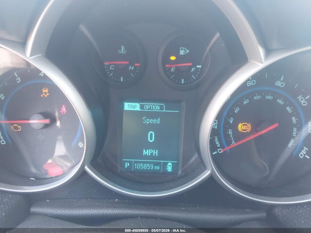 2013 Chevrolet Cruze 1lt Auto მანქანა იყიდება აუქციონზე, vin: 1G1PC5SB5D7215364, აუქციონის ნომერი: 45059900