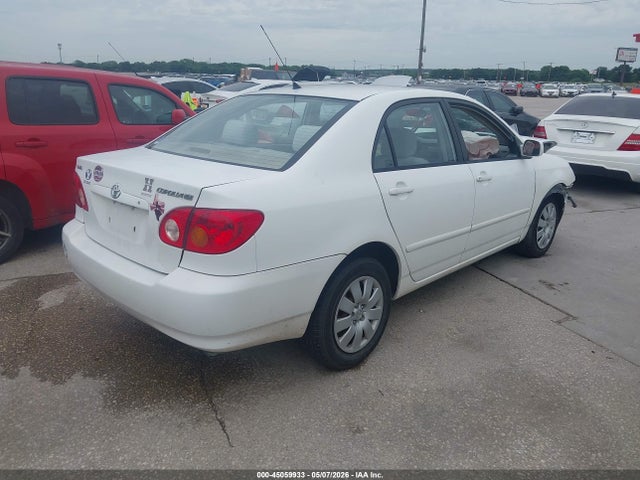 45059933 :رقم المزاد ، 1NXBR32E24Z329107 vin ، 2004 Toyota Corolla Le مزاد بيع
