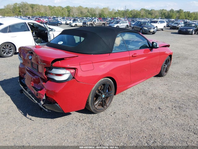 2018 Bmw M240i Xdrive მანქანა იყიდება აუქციონზე, vin: WBA2N3C52JVE45637, აუქციონის ნომერი: 45059934