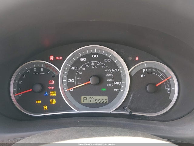 Aukcja sprzedaży 2010 Subaru Impreza Outback Sport, vin: JF1GH6D66AH804899, numer aukcji: 45060008