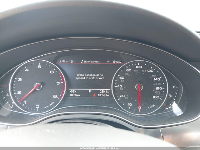Auction sale of the 2012 Audi A6 3.0 Premium, vin: WAUGGAFC8CN164828, lot number: 45060061