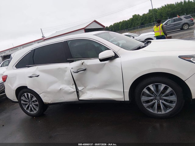 Aukcja sprzedaży 2016 Acura Mdx Technology   Acurawatch Plus Packages/technology Package, vin: 5FRYD3H49GB019639, numer aukcji: 45060137