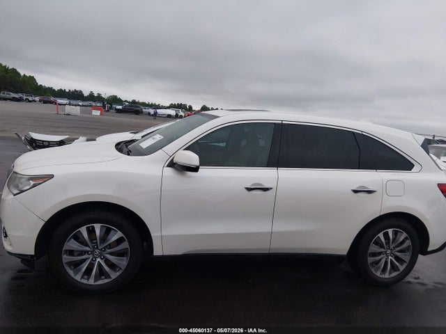 Aukcja sprzedaży 2016 Acura Mdx Technology   Acurawatch Plus Packages/technology Package, vin: 5FRYD3H49GB019639, numer aukcji: 45060137