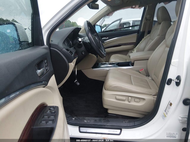 Aukcja sprzedaży 2016 Acura Mdx Technology   Acurawatch Plus Packages/technology Package, vin: 5FRYD3H49GB019639, numer aukcji: 45060137