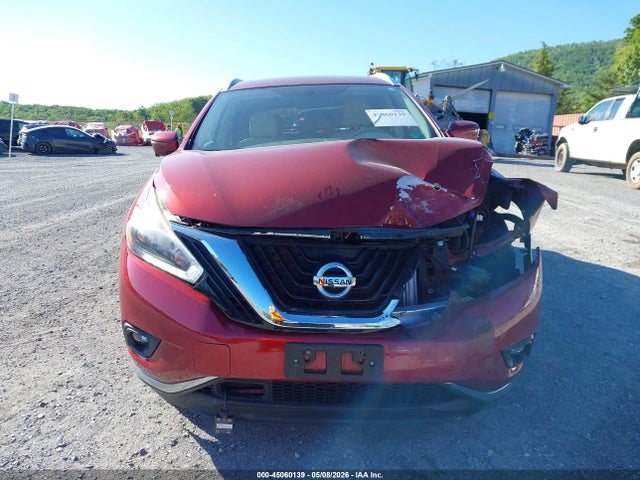 Продаж на аукціоні авто 2018 Nissan Murano Sl, vin: 5N1AZ2MH7JN152766, номер лоту: 45060139