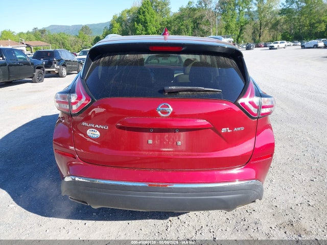 Продаж на аукціоні авто 2018 Nissan Murano Sl, vin: 5N1AZ2MH7JN152766, номер лоту: 45060139