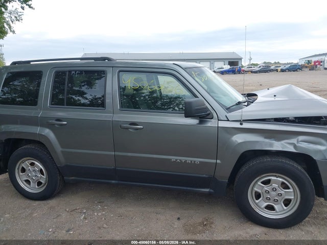 2012 Jeep Patriot Sport მანქანა იყიდება აუქციონზე, vin: 1C4NJPBA8CD662407, აუქციონის ნომერი: 45060156