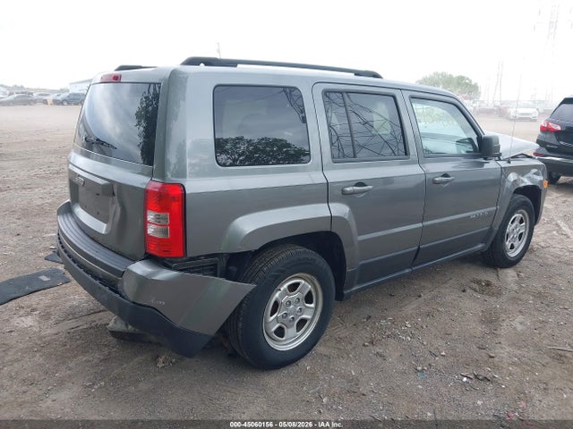 2012 Jeep Patriot Sport მანქანა იყიდება აუქციონზე, vin: 1C4NJPBA8CD662407, აუქციონის ნომერი: 45060156
