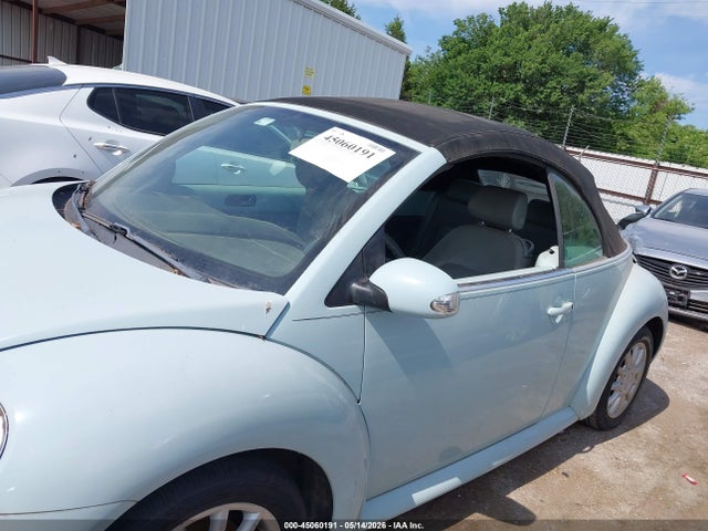 45060191 :رقم المزاد ، 3VWCM31Y25M367975 vin ، 2005 Volkswagen New Beetle Gls مزاد بيع