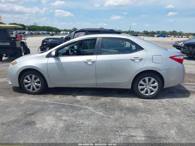 Aukcja sprzedaży 2015 Toyota Corolla Le, vin: 2T1BURHE5FC376628, numer aukcji: 45060199