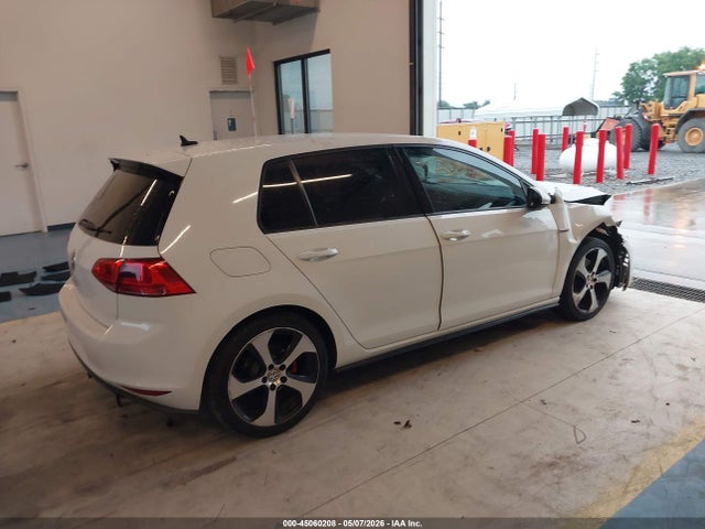 45060208 :رقم المزاد ، 3VW5T7AU1HM008721 vin ، 2017 Volkswagen Golf Gti S 4-door مزاد بيع