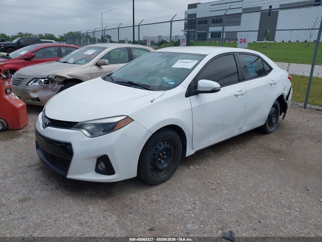 2014 Toyota Corolla S მანქანა იყიდება აუქციონზე, vin: 5YFBURHE2EP134118, აუქციონის ნომერი: 45060227