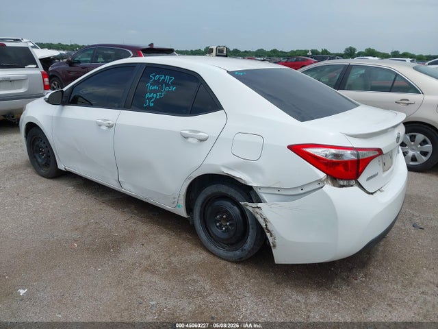 2014 Toyota Corolla S მანქანა იყიდება აუქციონზე, vin: 5YFBURHE2EP134118, აუქციონის ნომერი: 45060227