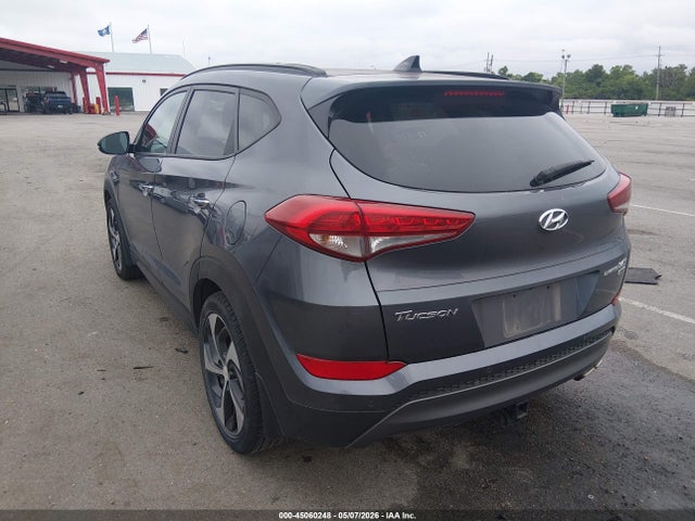 2016 Hyundai Tucson Limited მანქანა იყიდება აუქციონზე, vin: KM8J3CA29GU126255, აუქციონის ნომერი: 45060248